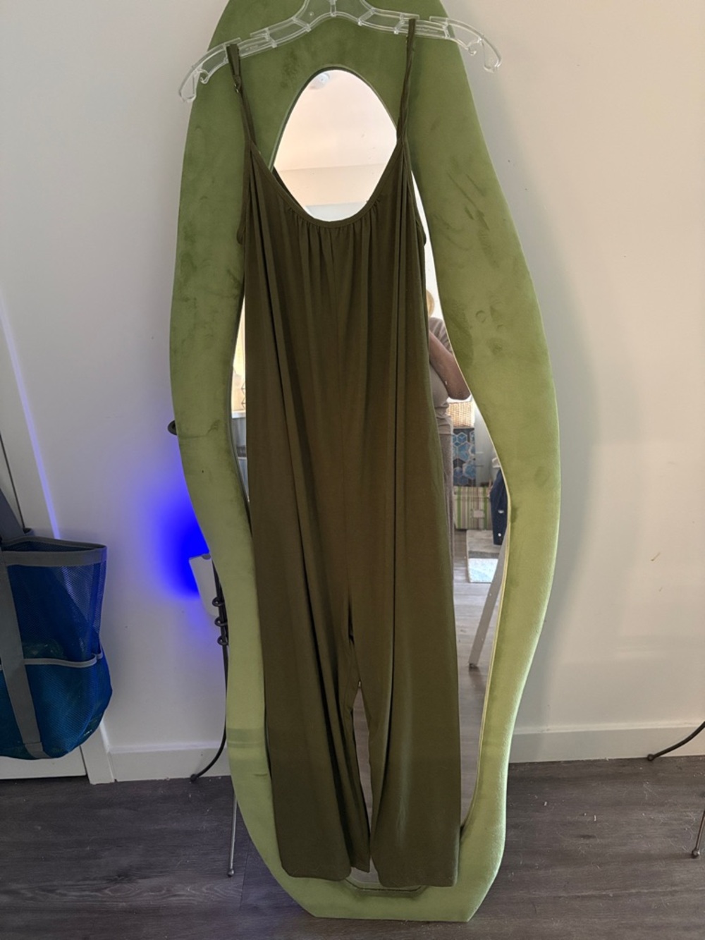 Z Supply Olive Green Wide-Leg Jumpsuit